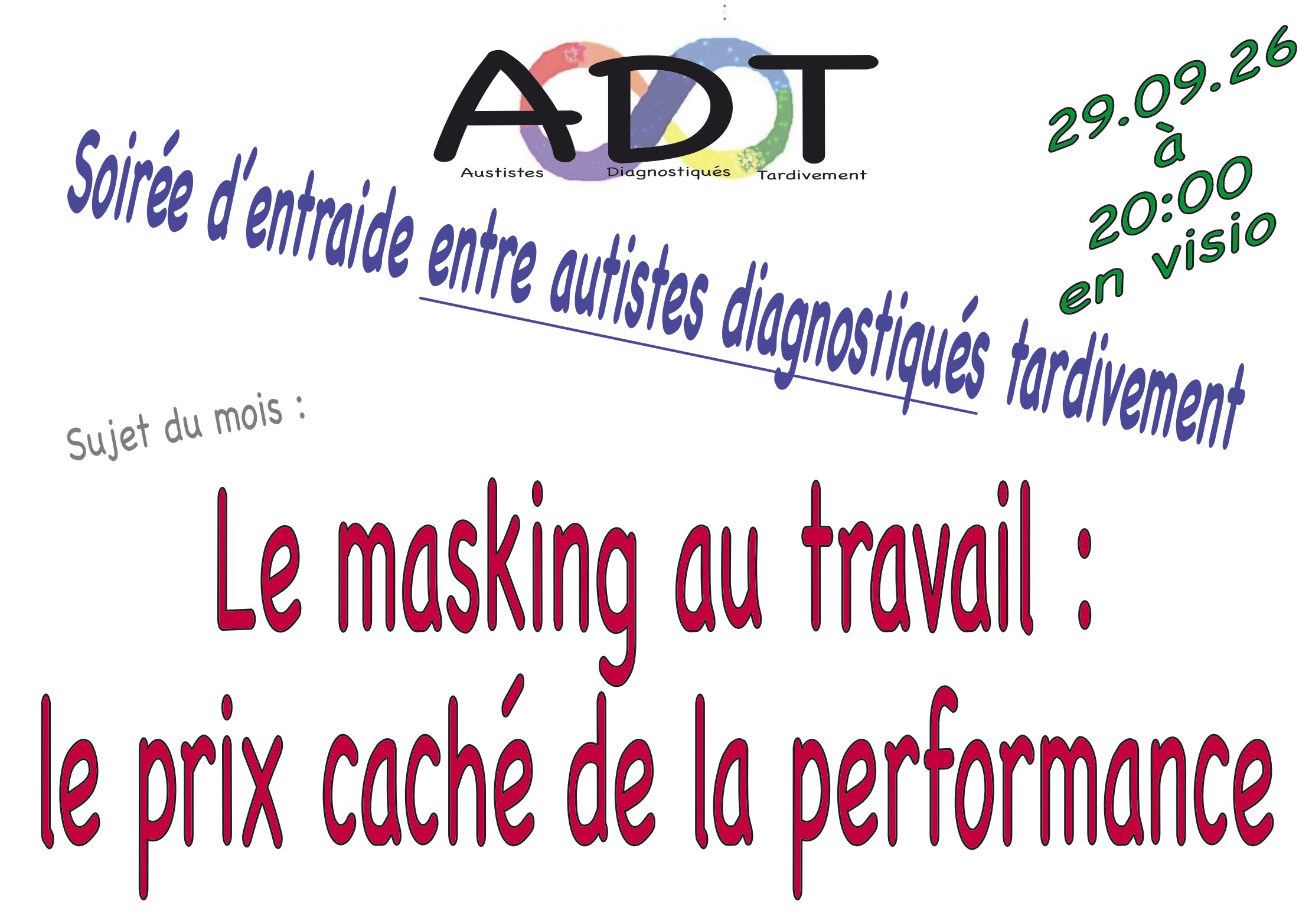 Le masking au travail